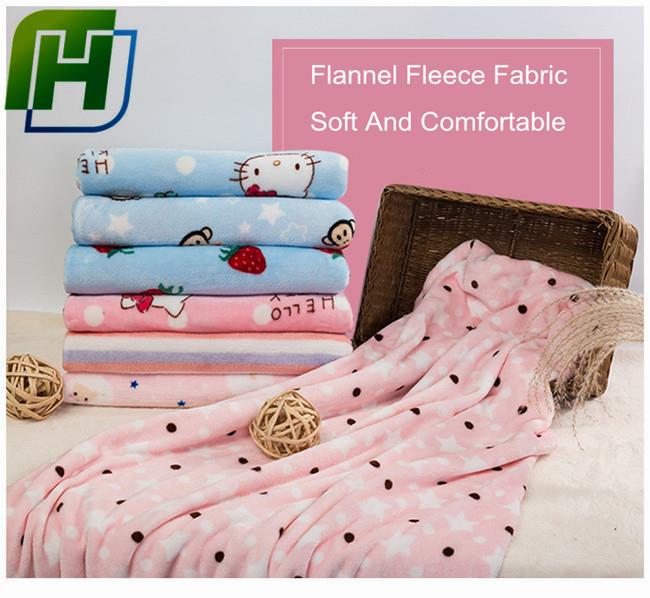 soft flannel fleece fabric
