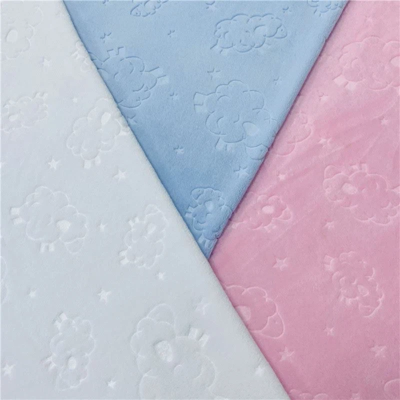 EMBOSSED FLANNEL FLEECE