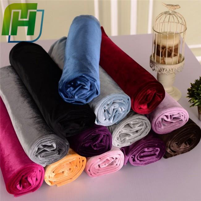 Italy Shiny Velvet Fabric