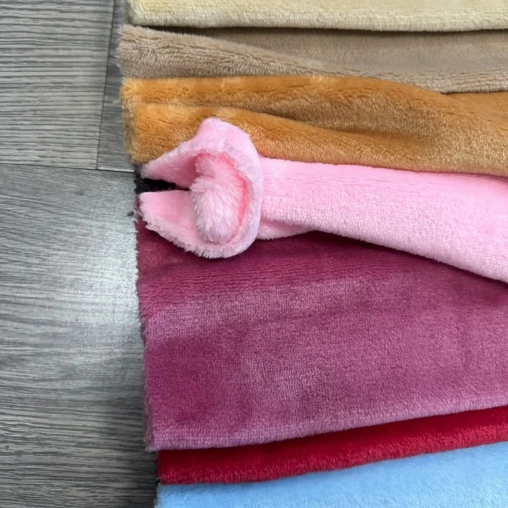 Double Sided Flannel Fleece Fabric