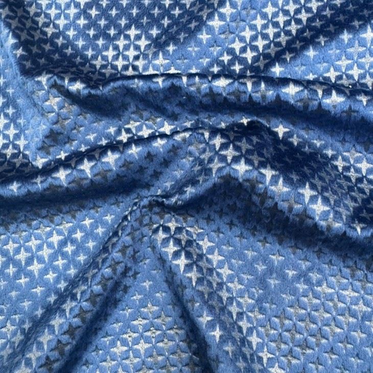 Holland Velvet Foil Print For Home Furnishing