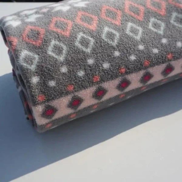 Multi Color Polar Fleece Fabric